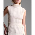 Top Ema Off White Detalhe Cinto