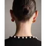 Casaqueto Mariana Preto Com Pérolas