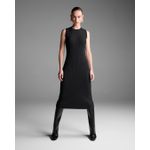 Vestido Regata Midi Preto 