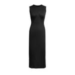 Vestido Regata Midi Preto 