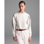 BLUSA GOLA DUDA CROCHET OFF WHITE