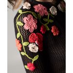 Pull Luiza Bordado Preto