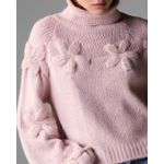 Pull Vania Rosê Bordado