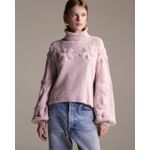 Pull Vania Rosê Bordado