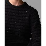 Pull Graça Preto Com Paetês