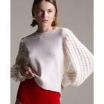 Pull Brooklyn Off White Manga Ponto Onda