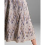 Saia Midi Chevron Tessere