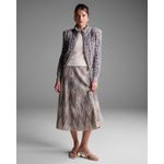 Saia Midi Chevron Tessere