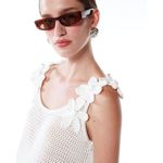 Regata Creta Bordada Off White-