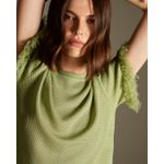 Blusa Orquídea Verde Lima