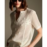Blusa Coqueiros Branco Off White