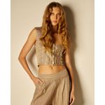 Colete Bromélia Bege