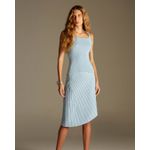 Blusa Top Tranças Azul Sonho