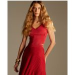 Blusa Top Roses Vermelho