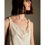Top Degagê Bromélia Branco Off White