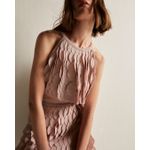 Blusa Camélia Bege Linho