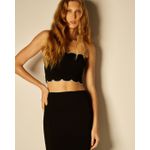 Top Faixa Melissa Preto