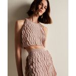 Blusa Camélia Bege Linho