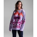 Pull Jacquard Aspen Lavanda