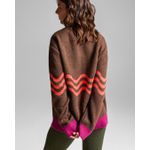 Blusa Chamonix Marrom Cacau