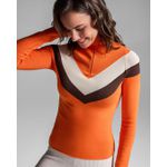 Blusa Ziper SKI Laranja