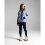 Cardigan Jacquard Ski Azul Claro