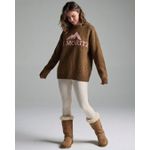 Blusa Pull St. Moritz Marrom Cognac