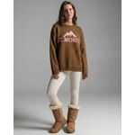 Blusa Pull St. Moritz Marrom Cognac