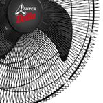 Ventilador Oscilante de Parede Super Delta 65cm Preto Bivolt 