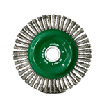 Escova Circular Aço Carbono Trançada 7 x 1/2 x Furo 7/8 Inebras