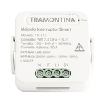 Modulo Interruptor 1 canal smart wifi BLE 100-240V Tramontina