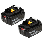 Kit carregador com 2 baterias 18V maleta KITMAK1850B Makita
