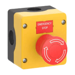 Botão de Emergência com Trava e Caixa Moldada CSW PBW1Y-GSM12P57-PC100 Weg