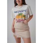 Short Saia Isis Bege