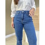 Calça Mom Maia Escura