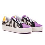 Tênis Roberta Zebra Natural