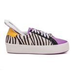 Tênis Roberta Zebra Natural