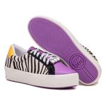 Tênis Roberta Zebra Natural