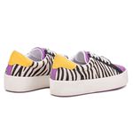 Tênis Roberta Zebra Natural
