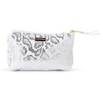 Kit Necessaire Sienna em Couro Jackar Prata