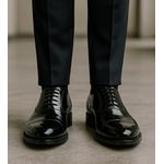 SAPATO MARINER MILITAR PRETO ENVERNIZADO ALTO BRILHO
