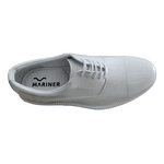SAPATO MARINER MILITAR BRANCO ENVERNIZADO ALTO BRILHO