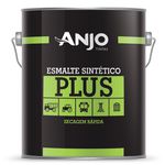 Esmalte Sintético Plus Semi-Brilho 3,6L Preto Chassis - Anjo