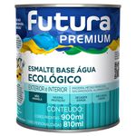 Esmalte Base Água Ecológico Premium Brilhante 0,9L - Futura