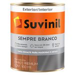 Esmalte Sintético Sempre Branco Acetinado 0,9L - Suvinil