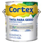 Tinta para Gesso Fosca Cortex 3,6L Branco - Futura