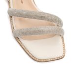 Sandália Rasteira Clarice Off White