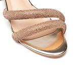 Sandália Clarice Block Ouro Light