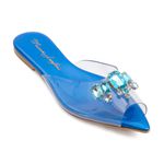 Mule Helena Azul