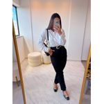 Camisa Cropped Ester Branco
